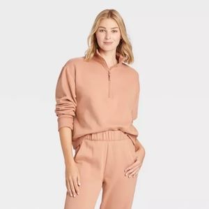 Target Quarter-Zip Sweatshirt